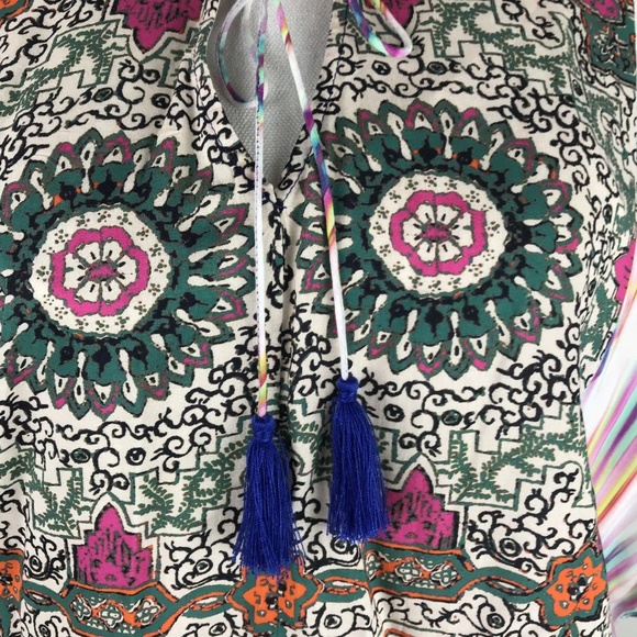 Plenty Tracy Reese Dress Pink Multicolor Paisley - Picture 2 of 8